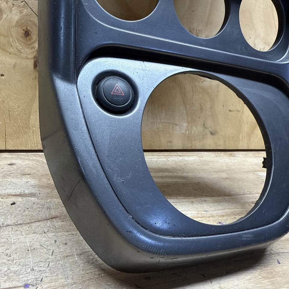 ⭐2003-2006 HONDA ELEMENT DASH RADIO BEZEL TRIM PANEL W/AIR VENTS OEM Gray - Imagem 2 de 4