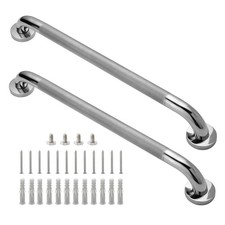 Shower Grab Bar, 2 Pack 24 Inch Bathroom Grab Bar, 1.25" Diameter 304 Stainle...
