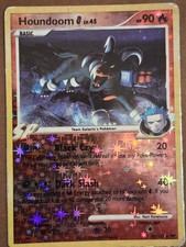 2009 Pokémon TCG - Houndoom G Lv.45 #50/127 SP Platinum RARE Star-Studded Holo on eBay