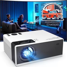 Proyector Con WiFi Y Bluetooth Soporte 4K 108...