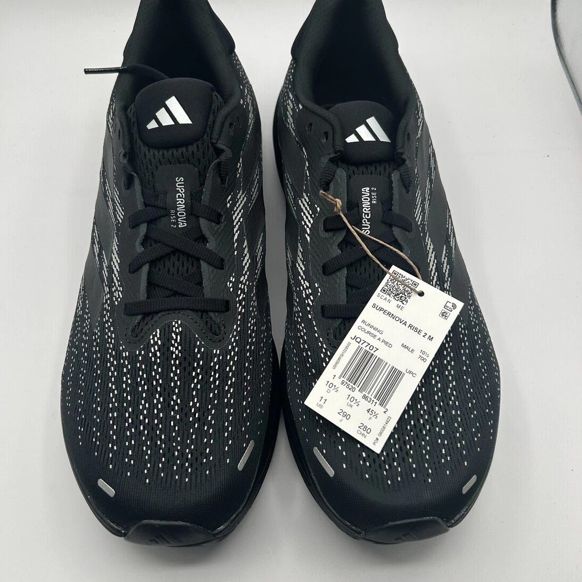 adidas Supernova Rise 2 - Size 14 Men Running Shoes Onix Matte Silver JQ3535 NEW Amazon.com | adidas Mens Supernova Rise 2 Running Shoes Grey  main image 3