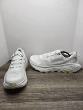Hoka One One Skyline Float X Triple White Sneakers Men's Size 12  1153350 WWH 