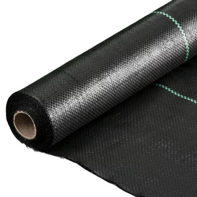 Heavy Duty Weed Barrier: 2.6 Ft. X 50 Ft. Thicken Woven Fabric, Controls Weeds f