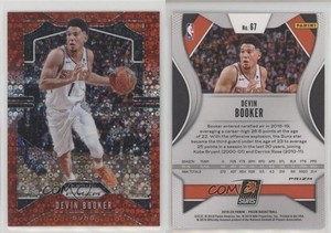 2019-20 Panini Prizm Fast Break Red Prizm /125 Devin Booker #67