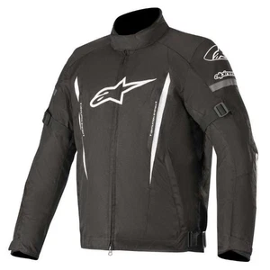 Alpinestars Gunner V2 WP Waterproof Motorcycle Motorbike Jacket Black White