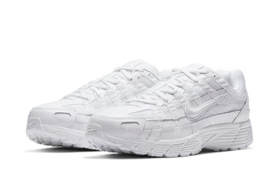 Nike Men's P-6000 White Platinum Dad Shoe Chunky Casual Running