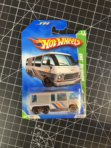 2009 HOT WHEELS TREASURE HUNT SERIES GMC MOTORHOME #53\190 New On Card NEW