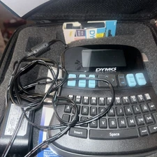 Dymo Label Manager 210D Label Thermal Printer /w Extra Label Cassettes & Case