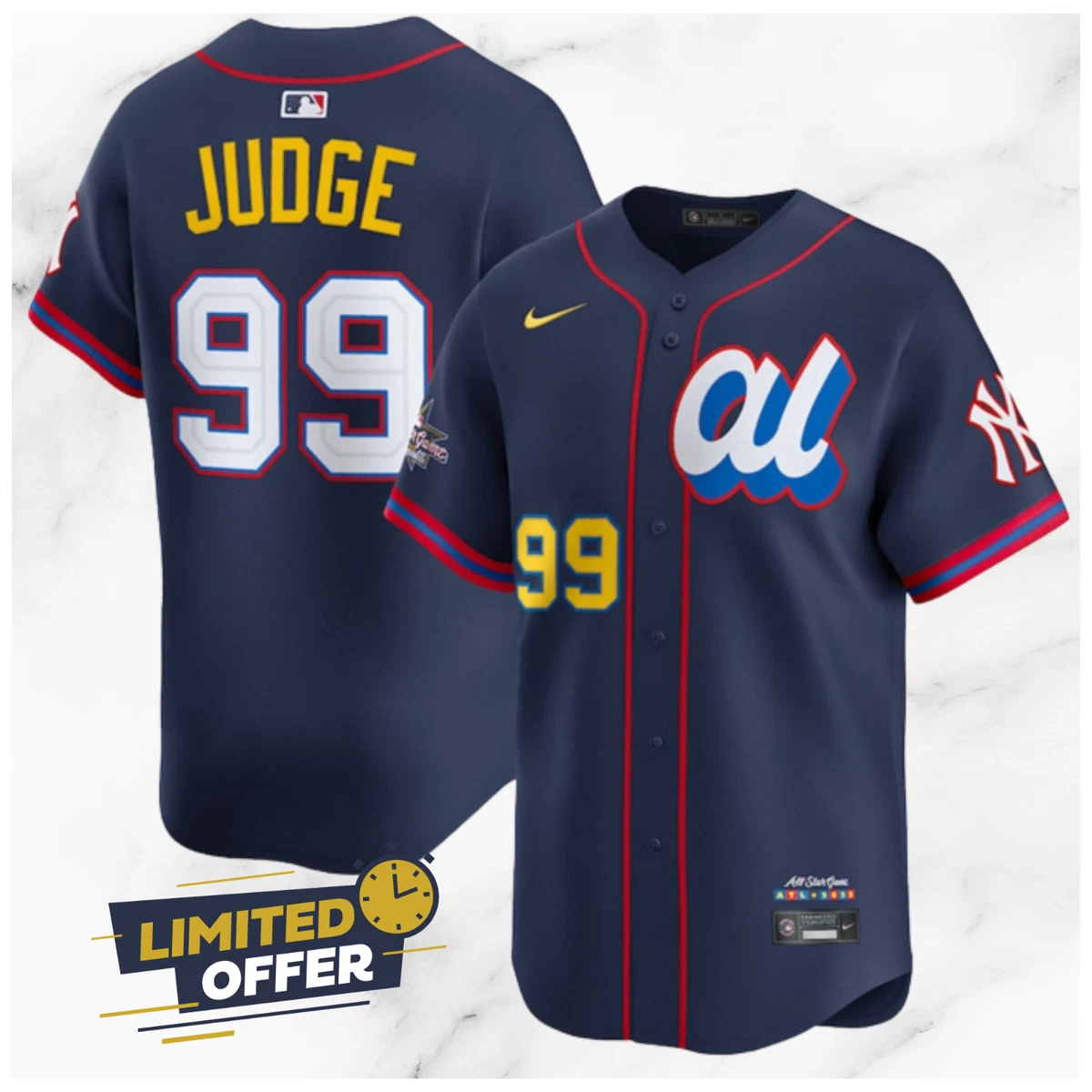 Aaron Judge All-Star Game MLB Fan Jerseys for sale | eBay