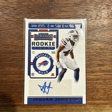 2019 Contenders Jaquan Johnson #244 Rookie Ticket Buffalo Bills