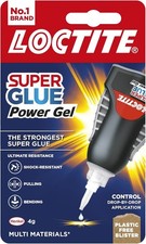 Loctite Super Glue Power Gel Flexible Super Glue with Non Drip Formula 4g