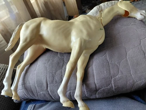 Vintage Louis Marx Johnny West Toy Horse Thunderbolt 13.5".