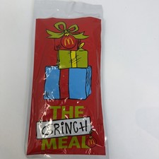 McDonald's 2025 Grinch Meal Yellow Socks