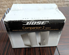 Bose Companion 2 Series II Desktop Laptop PC Multimedia Computer Speaker System