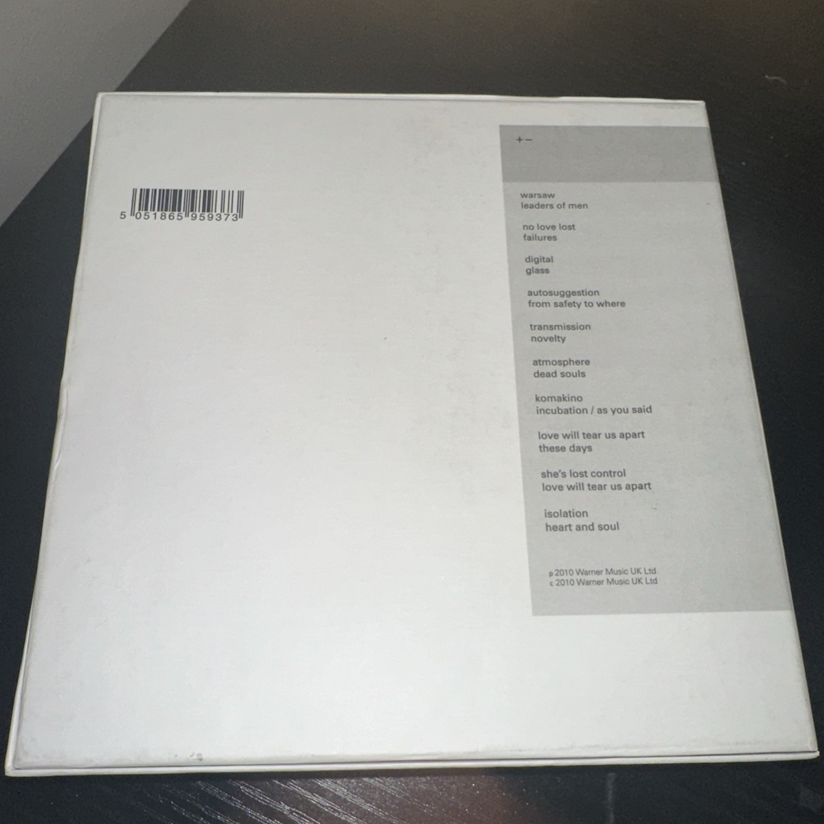 Joy Division +- Singles 1978-80 Limited 7