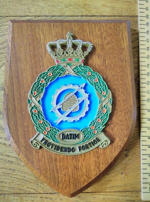 Lu Royal Dutch Air Force Mess Plakette DATIM Soestduinen/Soesterberg/Amersfoort