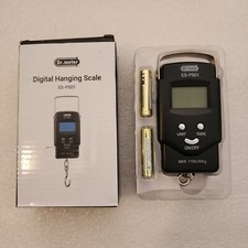 Dr. Meter Fishing Scale Backlit LCD Display 110lb/50kg new digital hanging scale