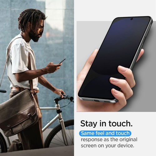 Privacy Screen Protector Anti-Spy Tempered Glass For Samsung Galaxy S24 FE 5G - Picture 8 of 16