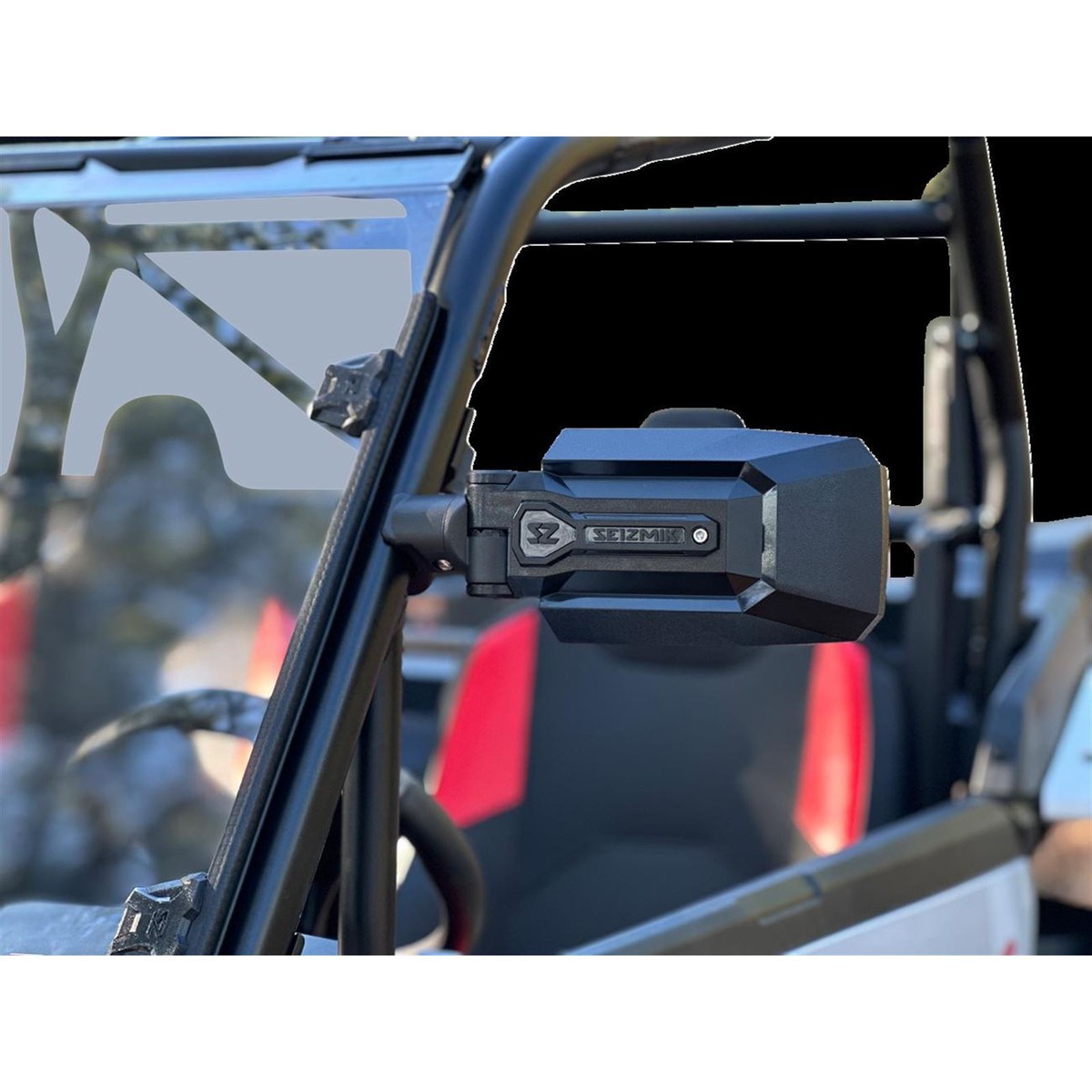 Seizmik Mirror - Trailrider - Side View - Rectangle - Black Seizmik Mirror - Trailrider - Side View - Rectangle - Black