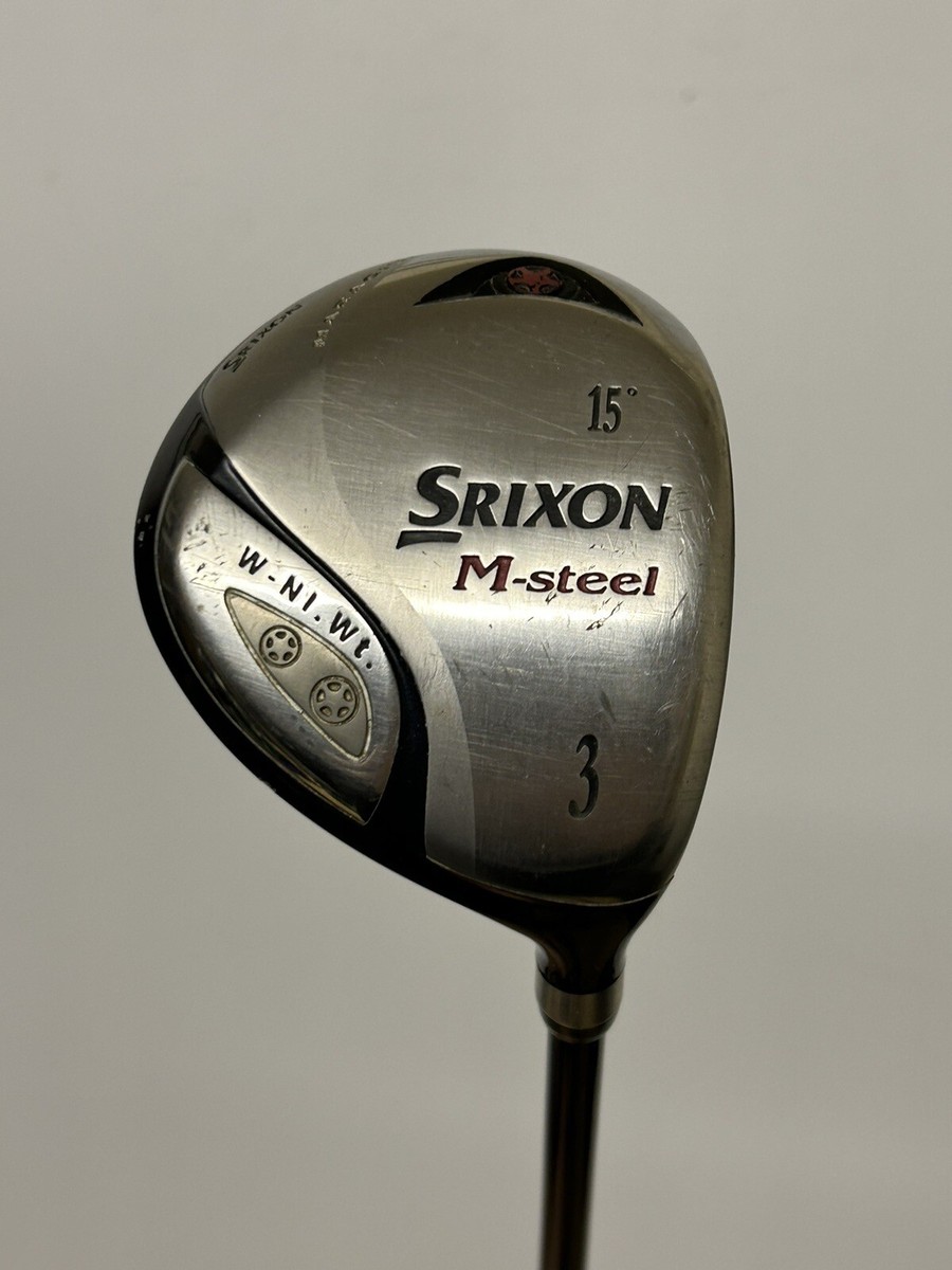 Srixon M Steel Fairway 3 Wood / 15 Degree / Stiff Graphite / Right
