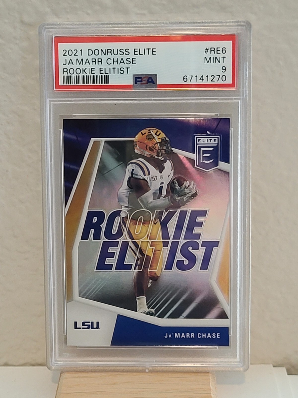 JaMarr Chase Panini Donruss Elite Rookie Elitist #RE6 Base