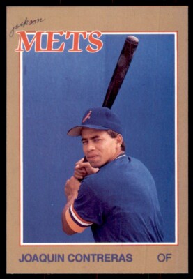 1988 Grand Slam Joaquin Contreras A Baseball Card #20
