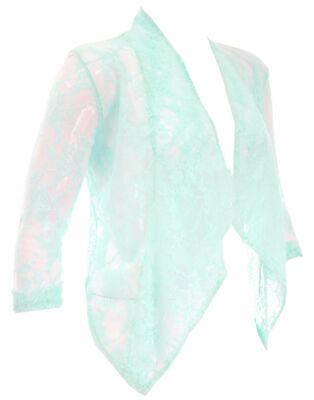 mint green bolero jacket