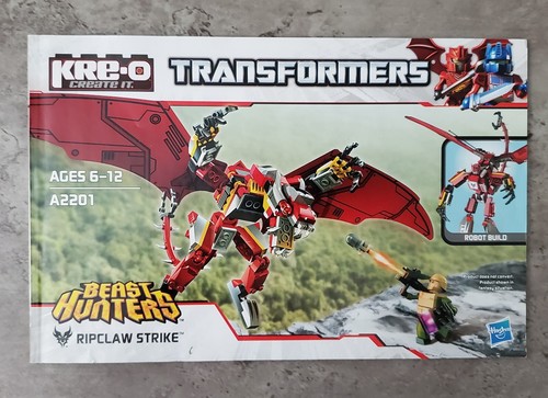 KRE-O Transformer #A2201 Beast Hunters Ripclaw Strike's Full Set/Complete - Picture 2 of 8