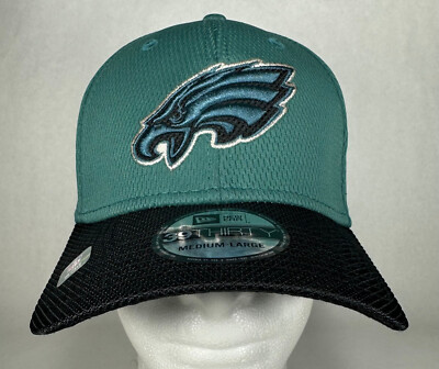 New Era NFL Philadelphia Eagles 2021 NFL Sideline Road 39THIRTY Flex Hat, M/L