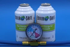 Refrigerant dye charge for R1234yf, UV dye, R-1234yf, Enviro-Safe, 2 cans, 