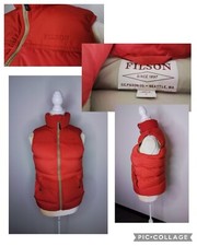 Filson Vest Down Women's Small Red #w2613