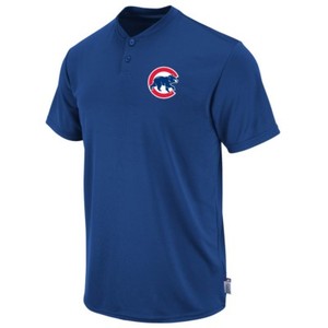 chicago cubs button up jersey