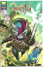 QUESTED #6 FIRMATO DA JONBOY MEYERS MASSIVE COMICS 2023 NUOVO MAI LETTO BORSA E TAVOLA