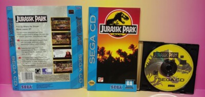 JURASSIC BOYS 自主制作CD 2枚セット 1枚欠け希少 廃盤 Jurassic Park Rare Sega CD Game Working and Tested disc manual art