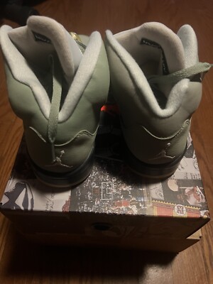 Nike Air Jordan 5 Retro Jade Horizon Size 9.5 Men display picture 2