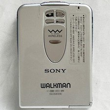 SONY WM-WX1 1995 Silver Walkman Vintage Cassette Player Made in Japan Tested