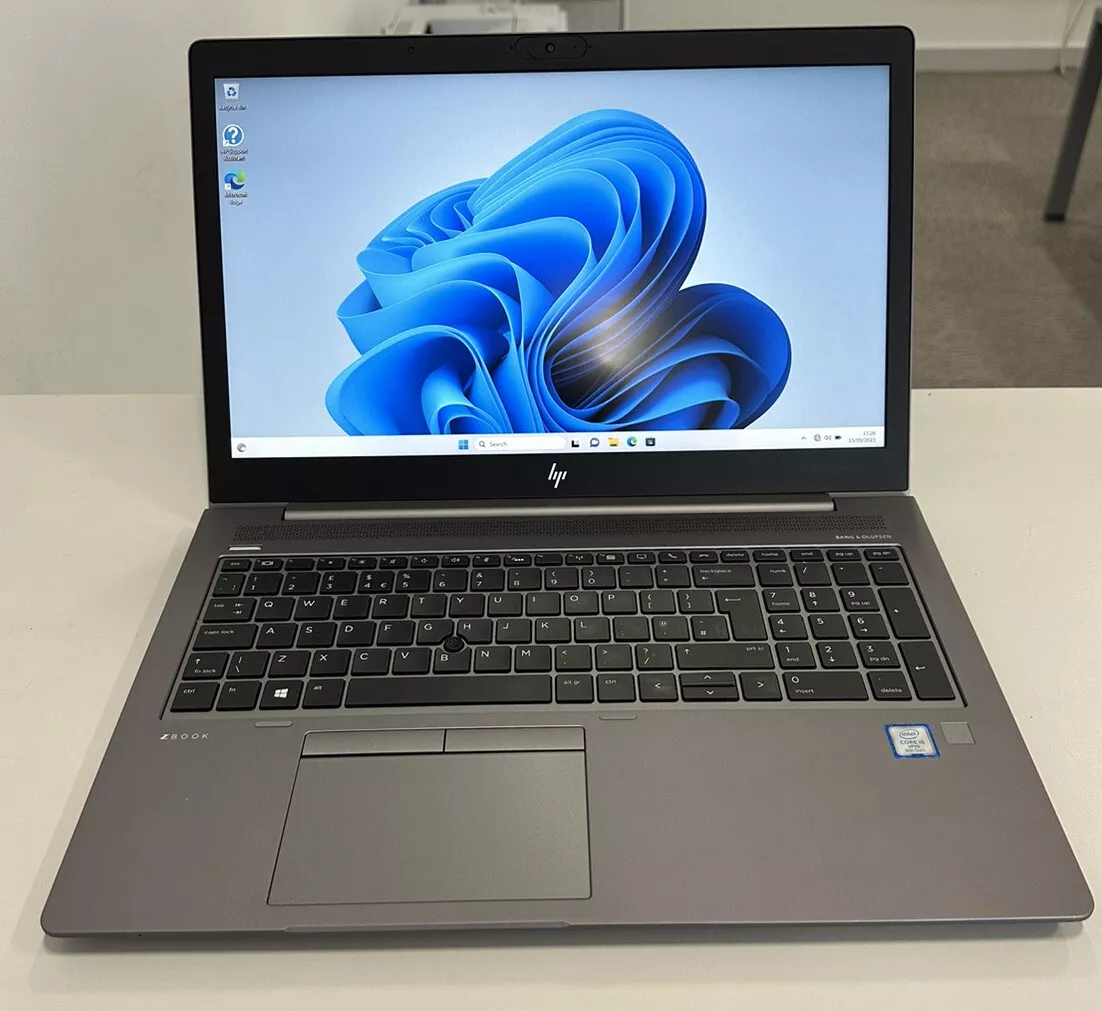 HP Zbook 15u G5 i5 8350U 1.7GHz 24GB RAM 512GB SSD WX3100