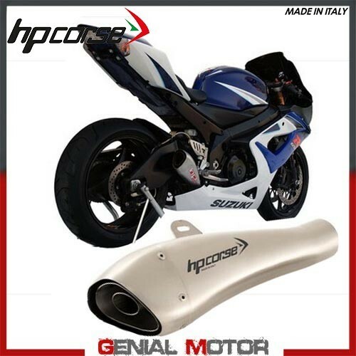 Terminal Échappement HpCorse Hydroform Satin Pour Suzuki GSX-R 600-750 2006-2007