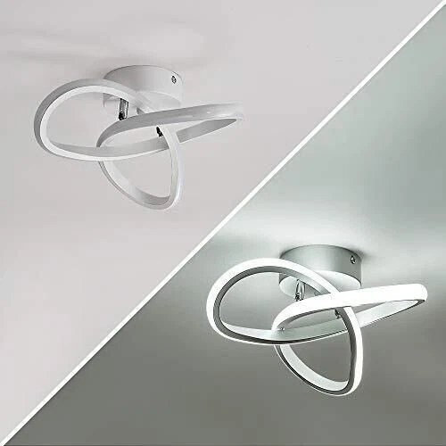 Lustre applique Led plafonnier 23w 3 couleurs 3000k-6000k cuisine salon chambre - Photo 4/4