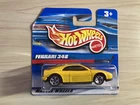 Hot wheels Ferrari F348 rare vintage new on card from 1998 in yellow