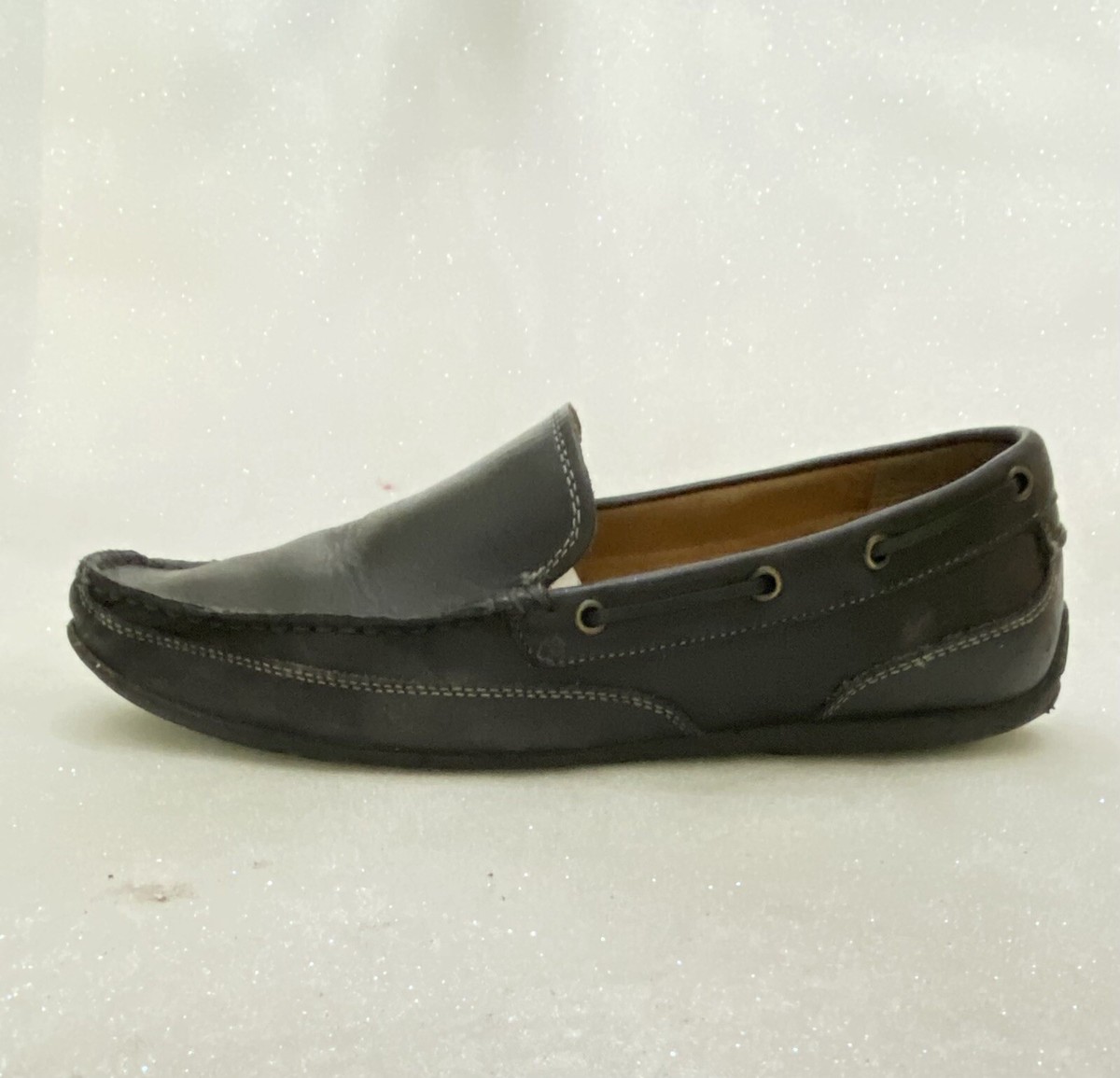 Bass Slip On Loafer Driving Shoes Mocs Loafers Black Size 7 EUC G.H. BASS 0105-1957 MONTE DRIVER GENUINE | Mercari main image 3