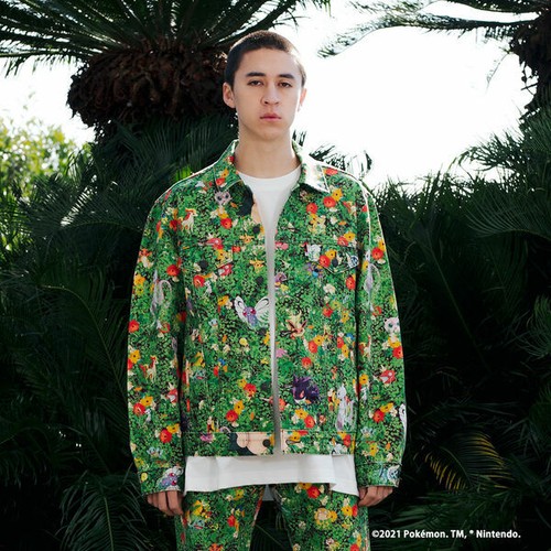 Levi's ® X Pokémon Vintage Ajuste CAMIONERO Chaqueta Pokemon Jardín Talla M  FedEx | eBay