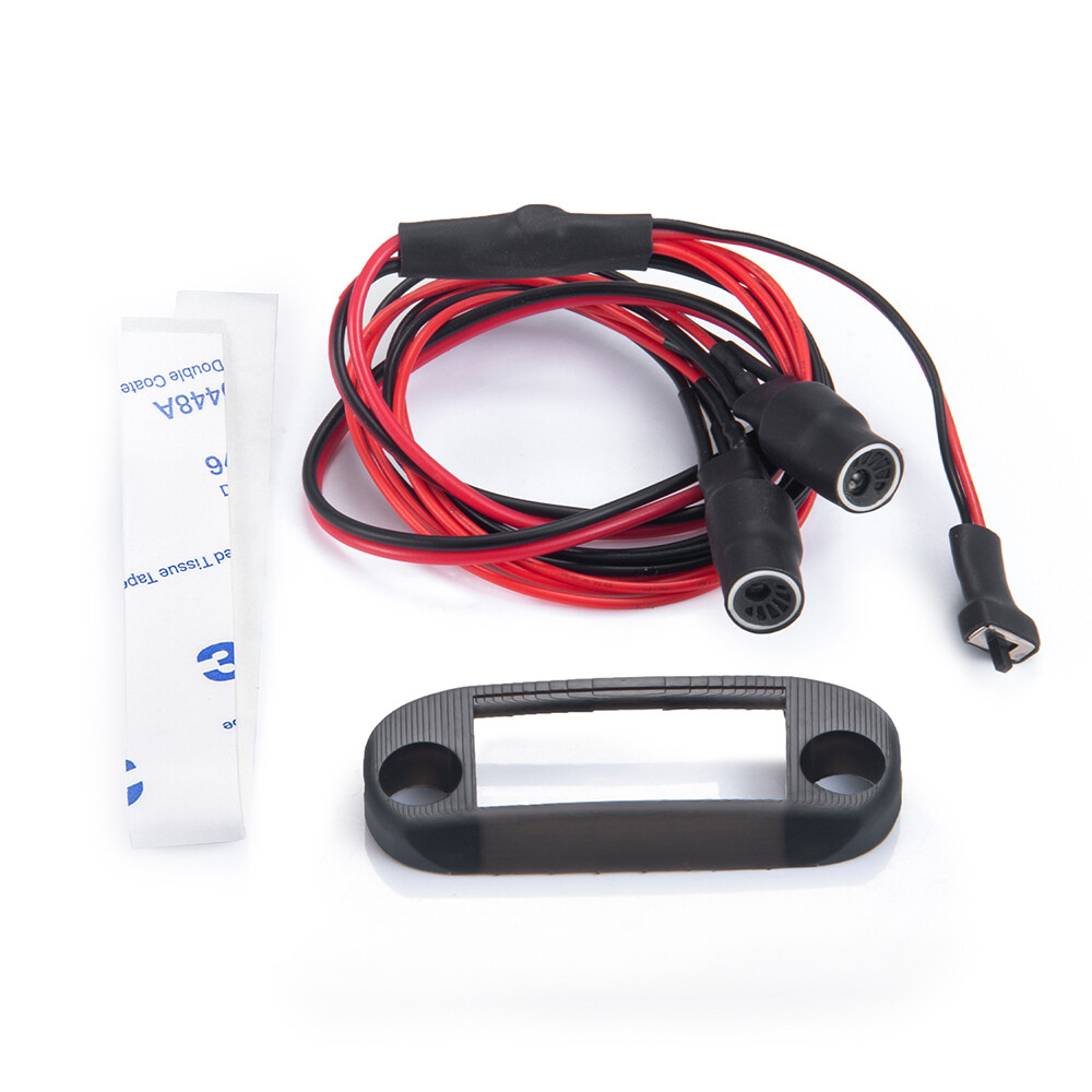 FLYXM Front Light Lamp LED Headlight for RC 1/24 Axial SCX24 AXI00002 AXI00005