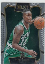 2015-16 Terry Rozier Panini Select ROOKIE CARD #20 - Celtics Hornets RC. rookie card picture