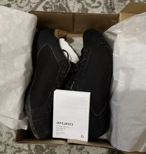 Zapatos de ciclismo Giro Urban Republic para hombre talla 47 EU / 13 US - lona negra y goma Foto 3 de 4