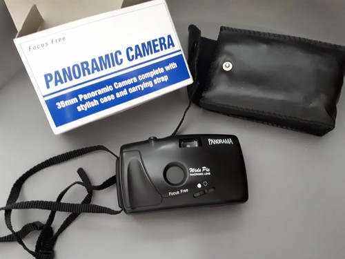Panorama breites Bild Vintage 35 mm Filmkamera Panoramaobjektiv WOHLTÄTIGKEITSVERKAUF