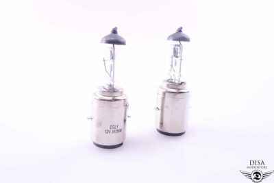 2 x 12V 35/35W BA20D Halogen Glühlampe Glühbirne Birne Scheinwerfer