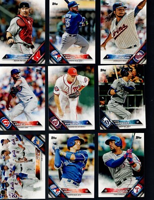 2016 TOPPS BASEBALL 251-500 YOU PICK BUY MORE SAVE MORE!