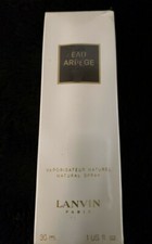LANVIN PARIS EAU ARPEGE EAU DE TOILETTE Vintage 30ML New Sealed In Box