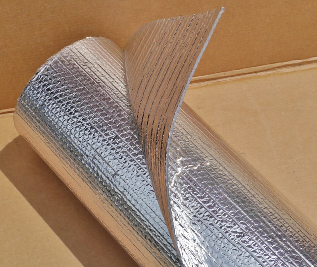 4' x 8' Headliner Trunk Door Sound Deadener Heat Reducer Silver